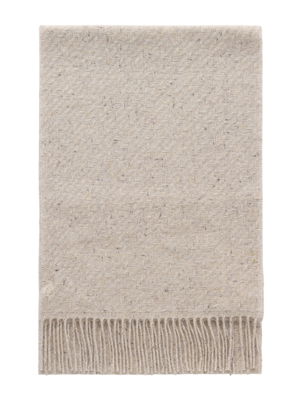 Photo: Johnstons of Elgin - Fringed Cashmere Scarf