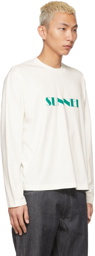 Sunnei Off-White Big Logo T-Shirt