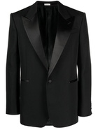 ALEXANDER MCQUEEN - Single-breasted Wool Jacket