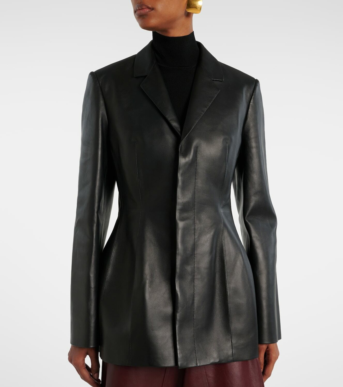 Fforme Leather blazer