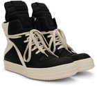 Rick Owens Black Geobasket Sneakers