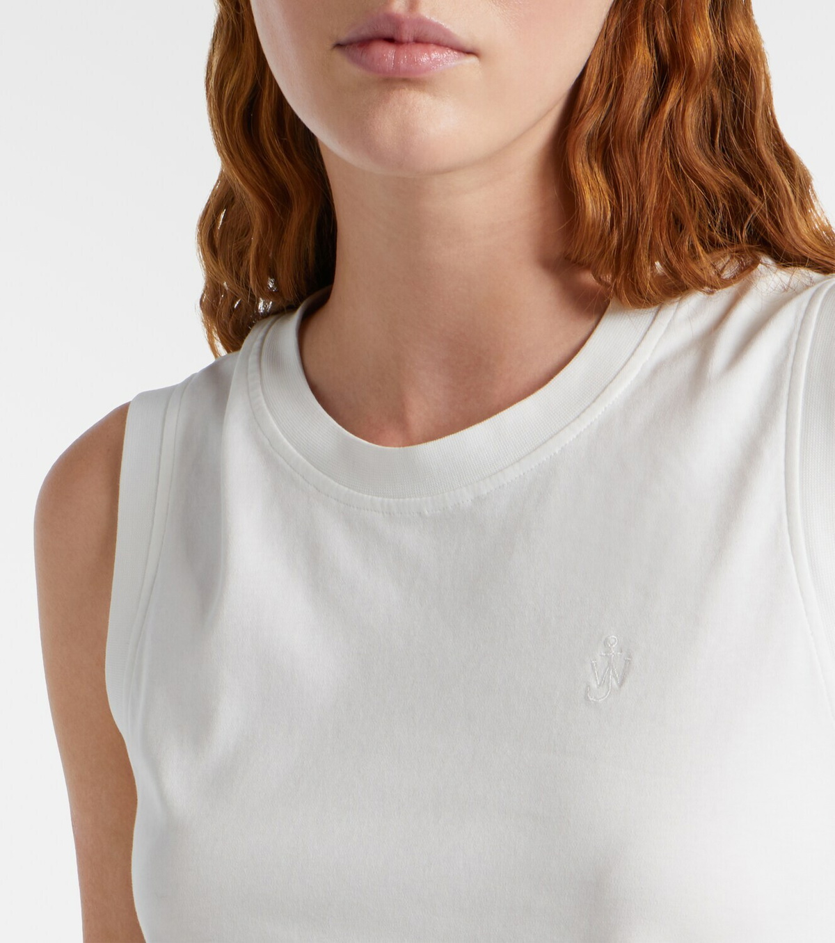 JW Anderson Cotton jersey tank top