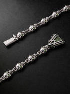 Alex Moss New York - Dead Head 14-Karat White Gold Diamond Chain Necklace