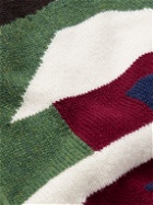 4SDesigns - Intarsia Virgin Wool Sweater - Multi