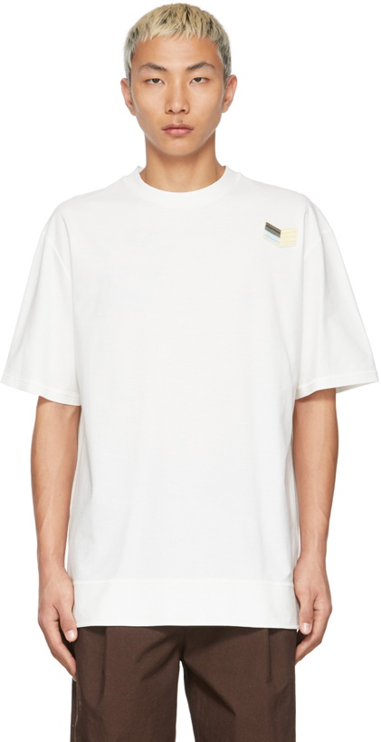 Photo: Jil Sander White Logo T-Shirt