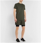 Under Armour - UA Qualifier 2-in-1 Shell and HeatGear Shorts - Green