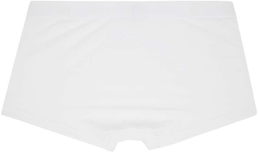 Brioni White Cotton Boxer Briefs