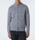 Fedeli Alpaca and wool cardigan