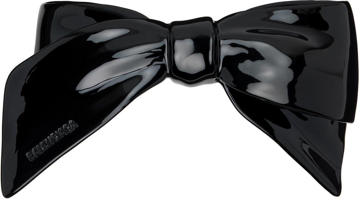 Balenciaga Black Angie Hair Clip