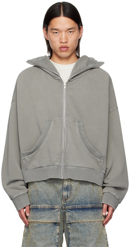 Photo: Entire Studios Gray Full Zip Hoodie