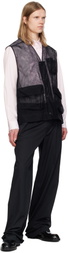 Simone Rocha Black Multi Pocket Utility Vest