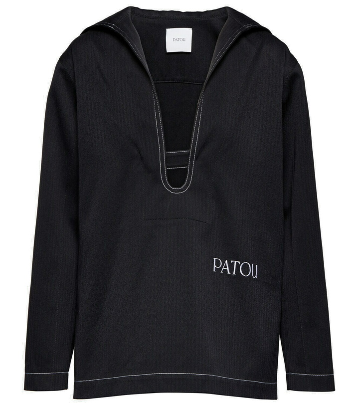 Photo: Patou Logo cotton top