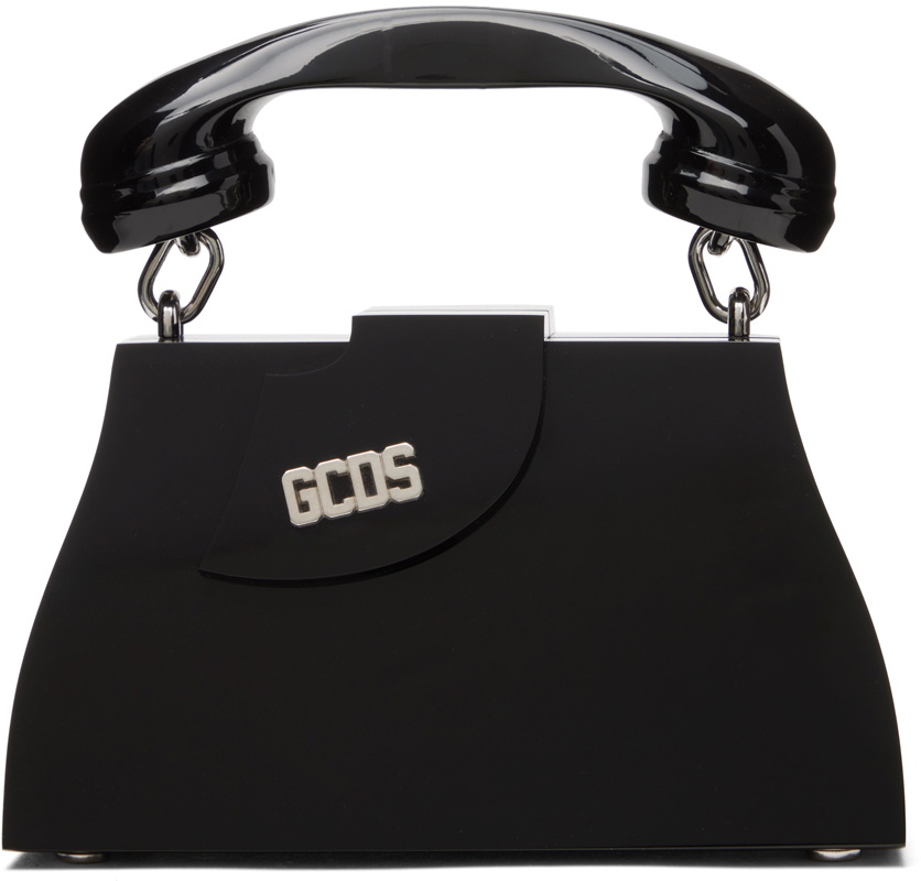 Gcds Pink Comma Logo Twist Bag