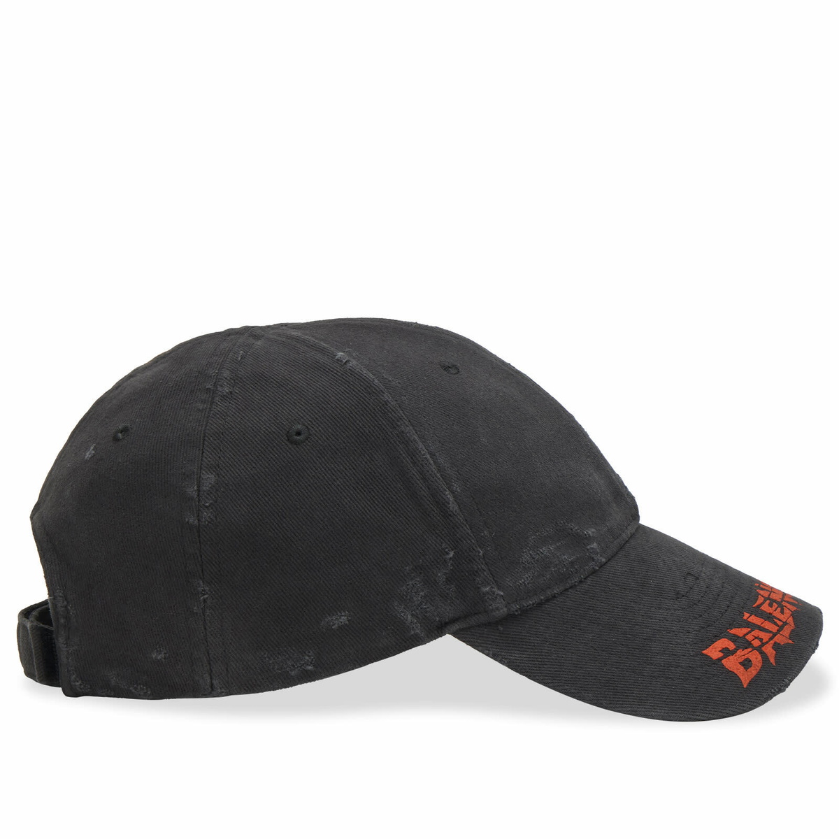 Balenciaga Men's Logo Cap in Black