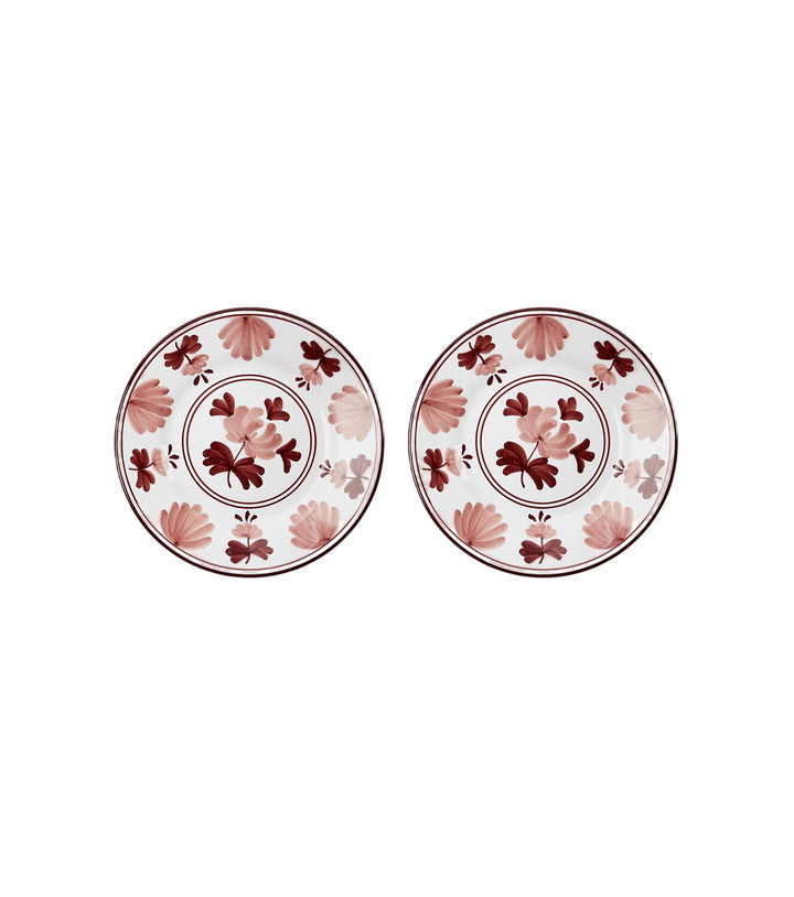 Photo: Cabana Blossom set of 2 ceramic dessert plates