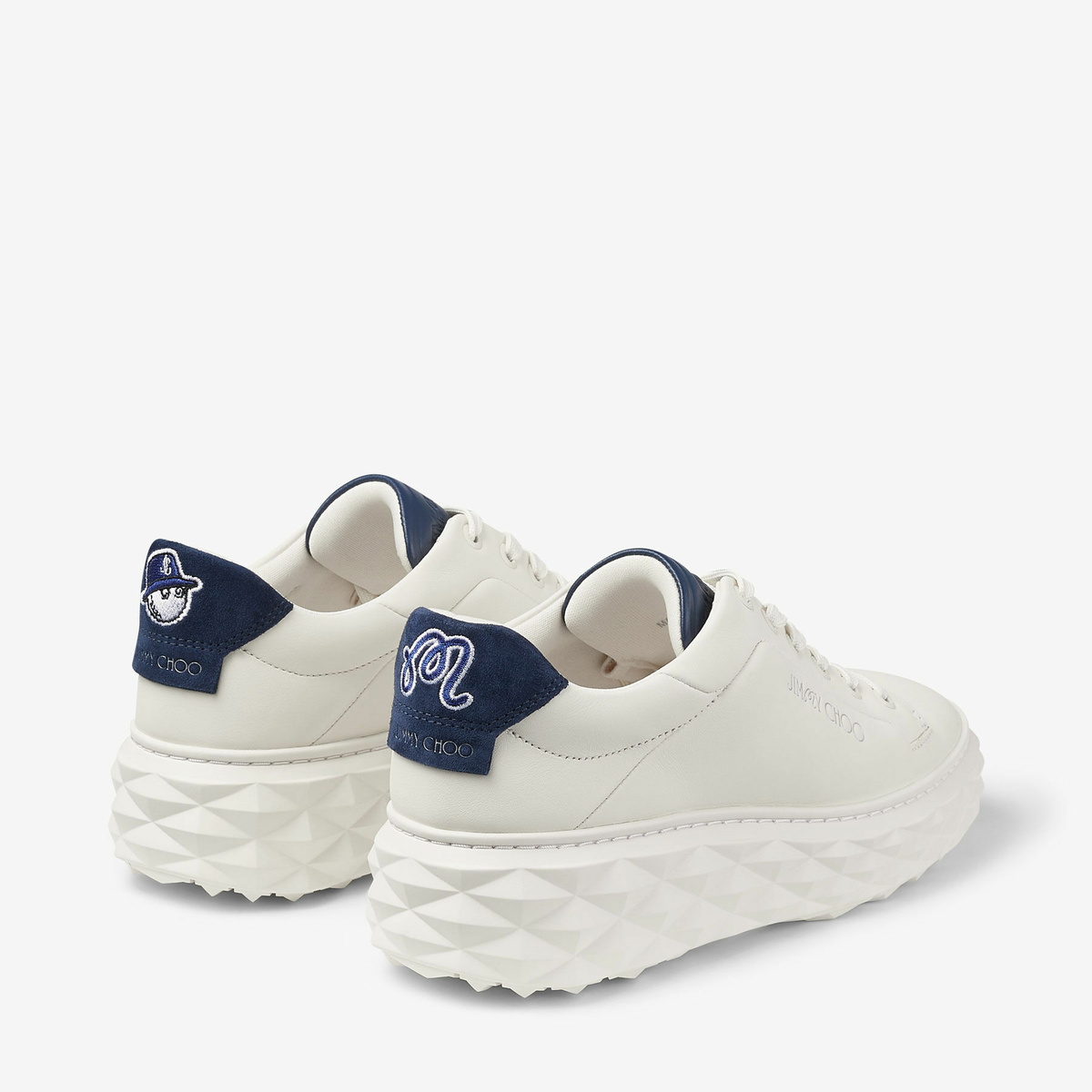 【MALBON GOLF】 JIMMY CHOO/MALBON DIAMOND/F / 追跡付 Jimmy Choo Jimmy Choo / Malbon Diamond Golf/F Sneaker Jimmy Choo