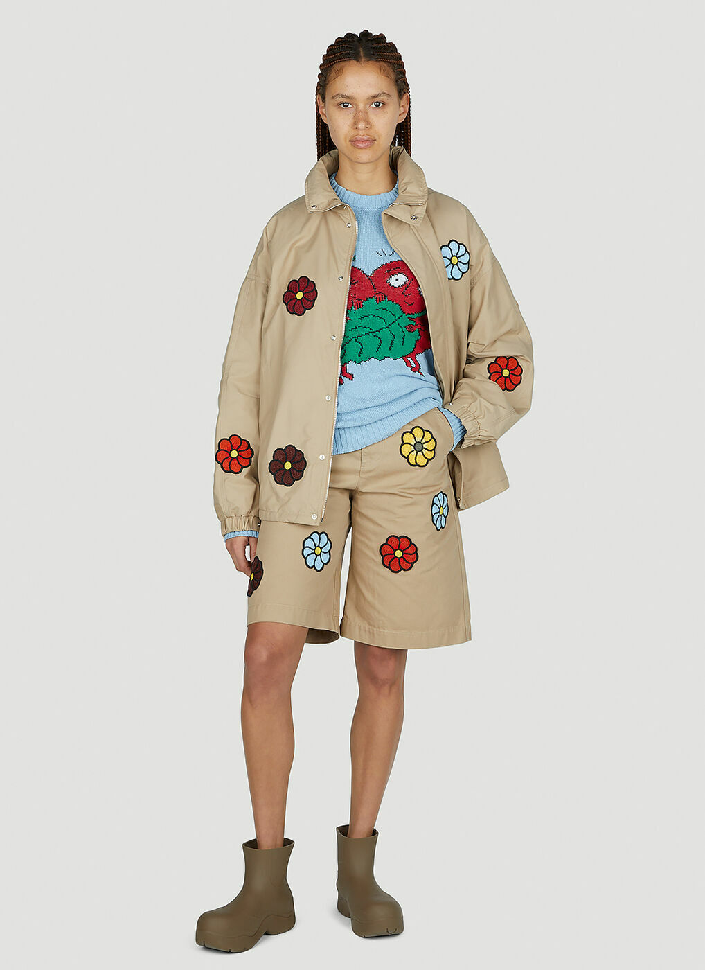 1 Moncler JW Anderson - Delamont Jacket in Beige