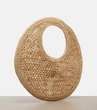 Jacquemus Spiaggia raffia top-handle bag