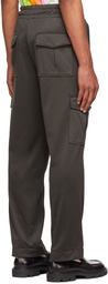 Bianca Saunders Gray Farah Edition Forest Cargo Pants