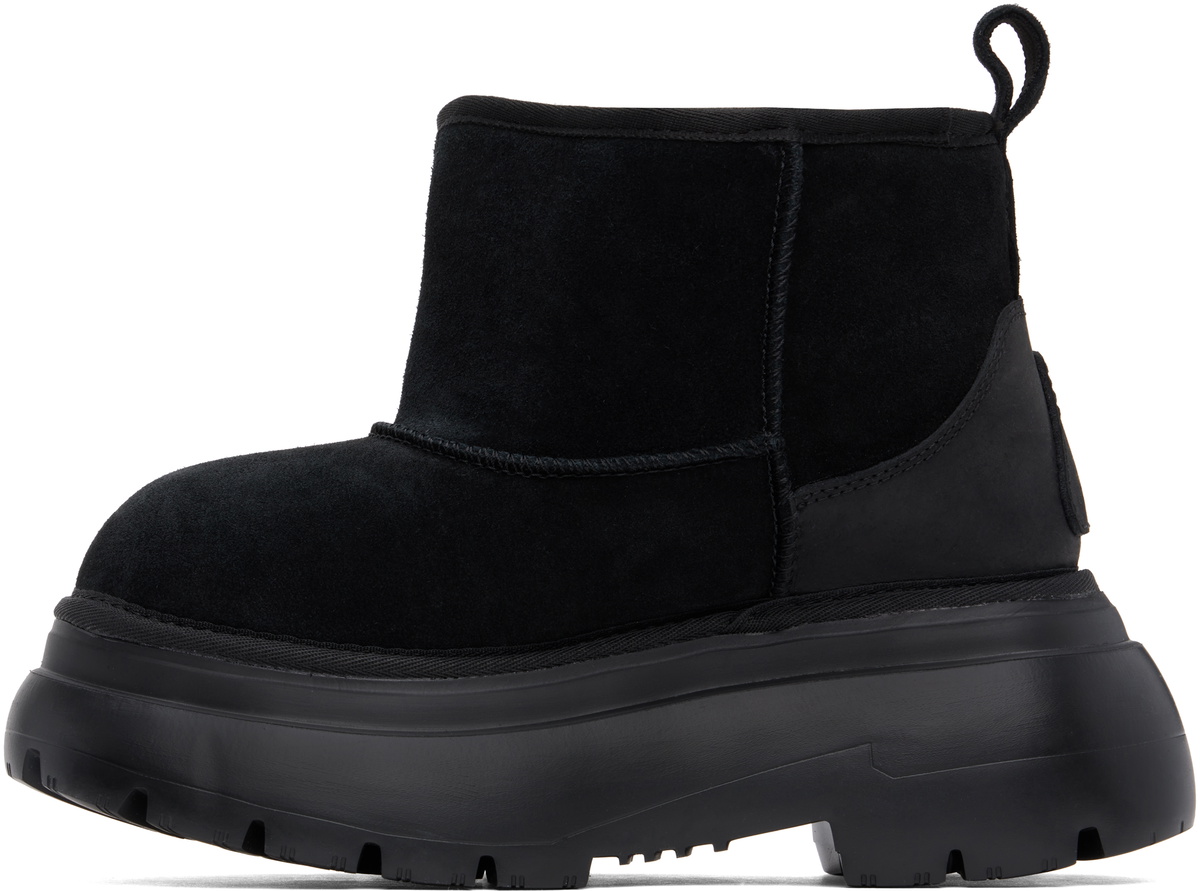 R13 Black Chunky Shearling Boots