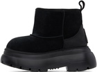 R13 Black Chunky Shearling Boots