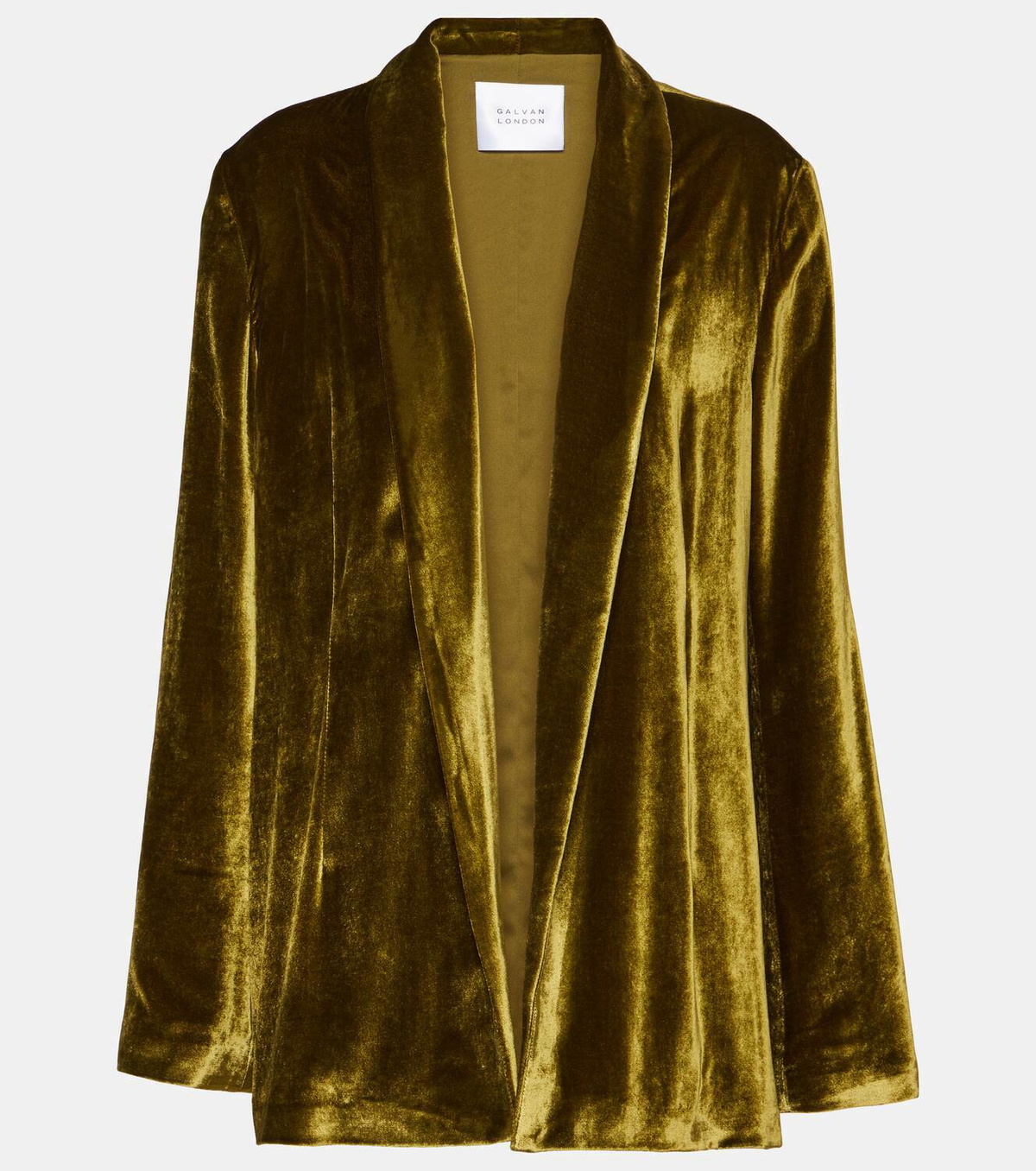 Galvan Julianne velvet blazer