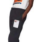 Heron Preston Black Sticker Label Lounge Pants