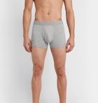 Comme des Garçons SHIRT - Mélange Cotton-Jersey Boxer Briefs - Gray