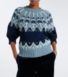 Altuzarra Marty Fair Isle cotton sweater