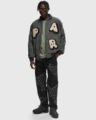 By Parra Rounded Par Varsity Jacket Grey Bomber Jackets