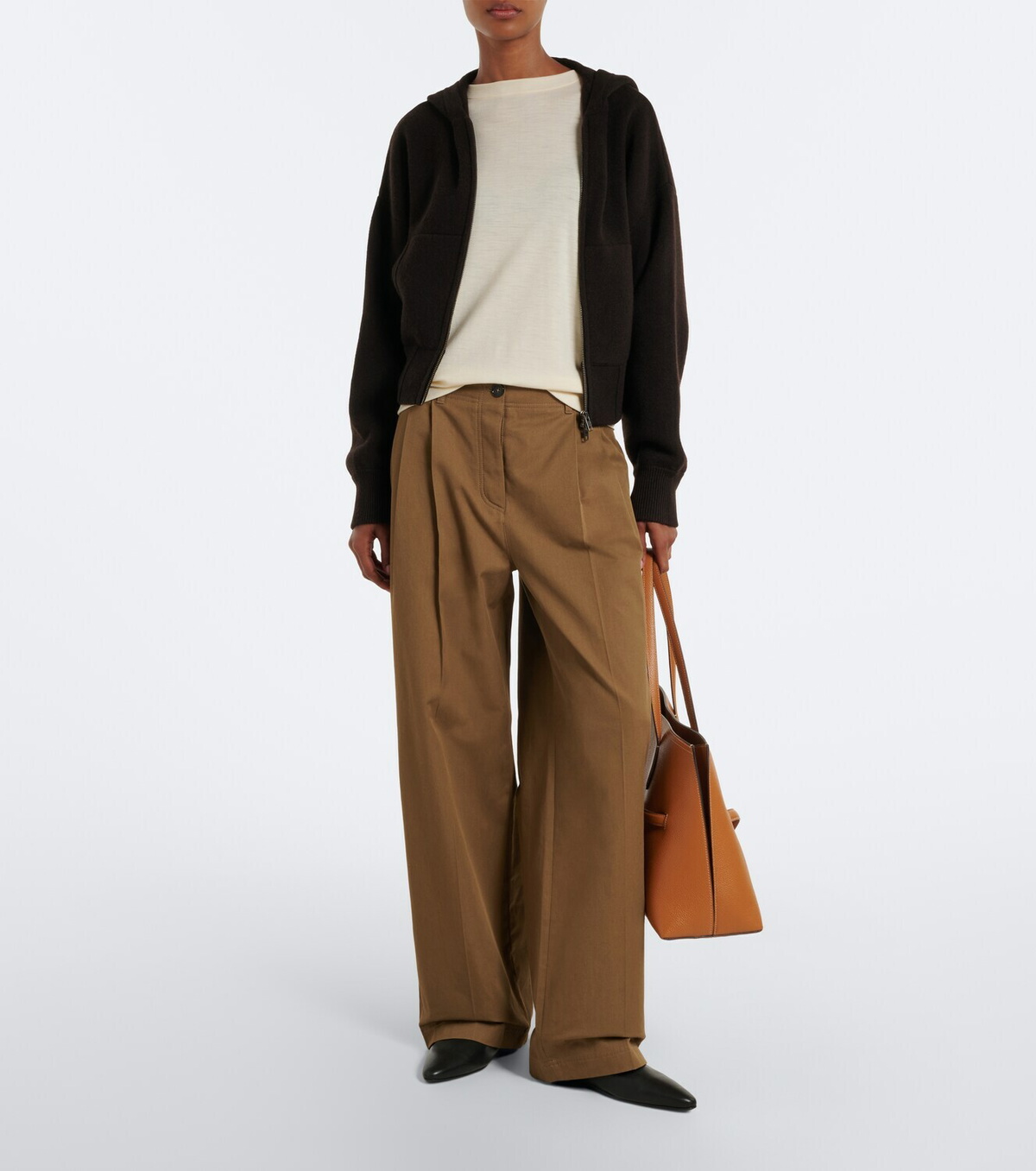Lisa Yang Lilia cashmere zipped cardigan