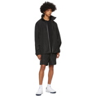 McQ Alexander McQueen Black Zip Jacket