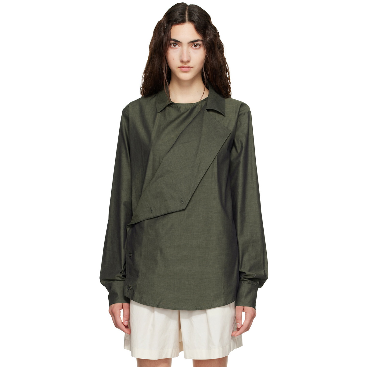 Paloma Wool Khaki Salem Shirt