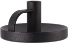 Departo Black Cast Iron Low Candle Holder