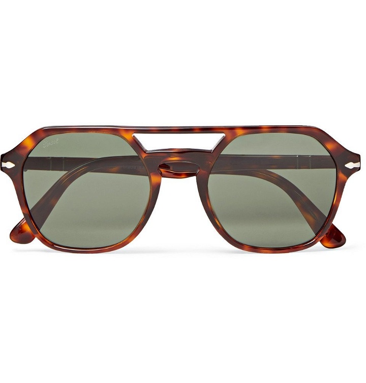 Photo: Persol - Aviator-Style Tortoiseshell Acetate Sunglasses - Men - Tortoiseshell