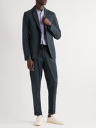 Officine Générale - Unstructured Cotton-Seersucker Suit Jacket - Blue