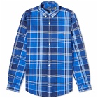 Polo Ralph Lauren Men's Check Oxford Button Down Shirt in Blue Multi