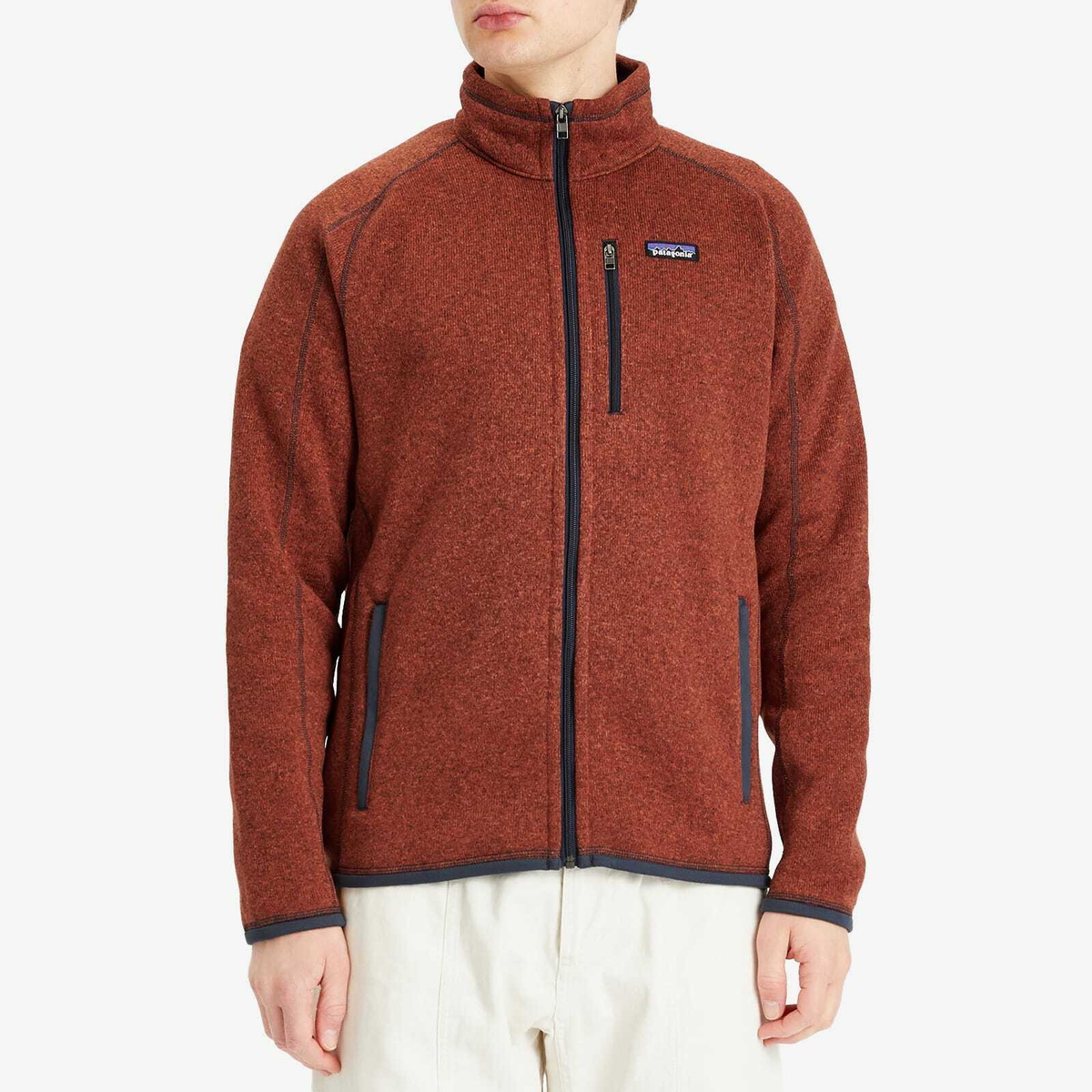 Patagonia Men's Better Sweater Jacket in Burnished Red