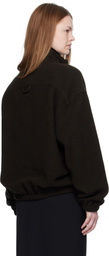Rier Green Fleece Sweater