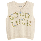 Story mfg. Women's Hand Knit Party Vest in Good Luck