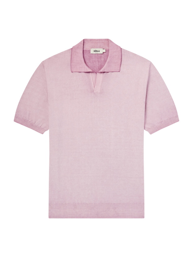 Photo: Altea - Cotton Polo Shirt - Pink