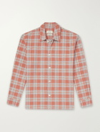 SECOND / LAYER - Checked Cotton-Flannel Shirt - Red