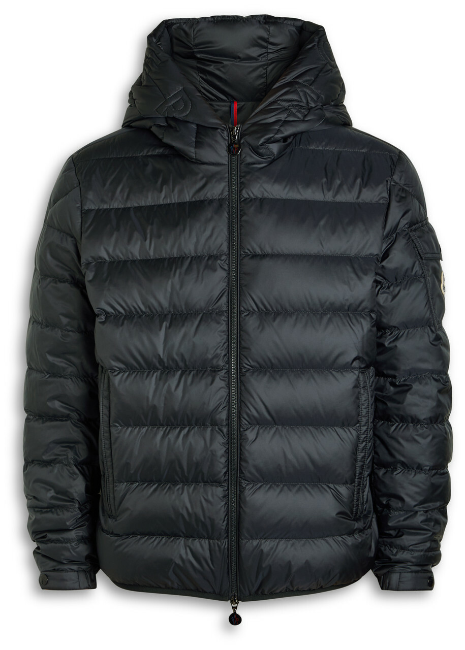 Moncler Najan Quilted Hooded Shell Jacket Navy Moncler