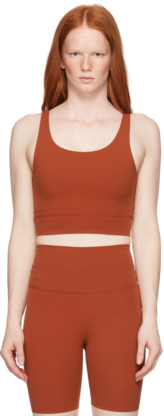 nike yoga luxe women's infinalon cropped tank