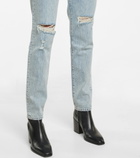 SLVRLAKE - Beatnik high-rise distressed jeans