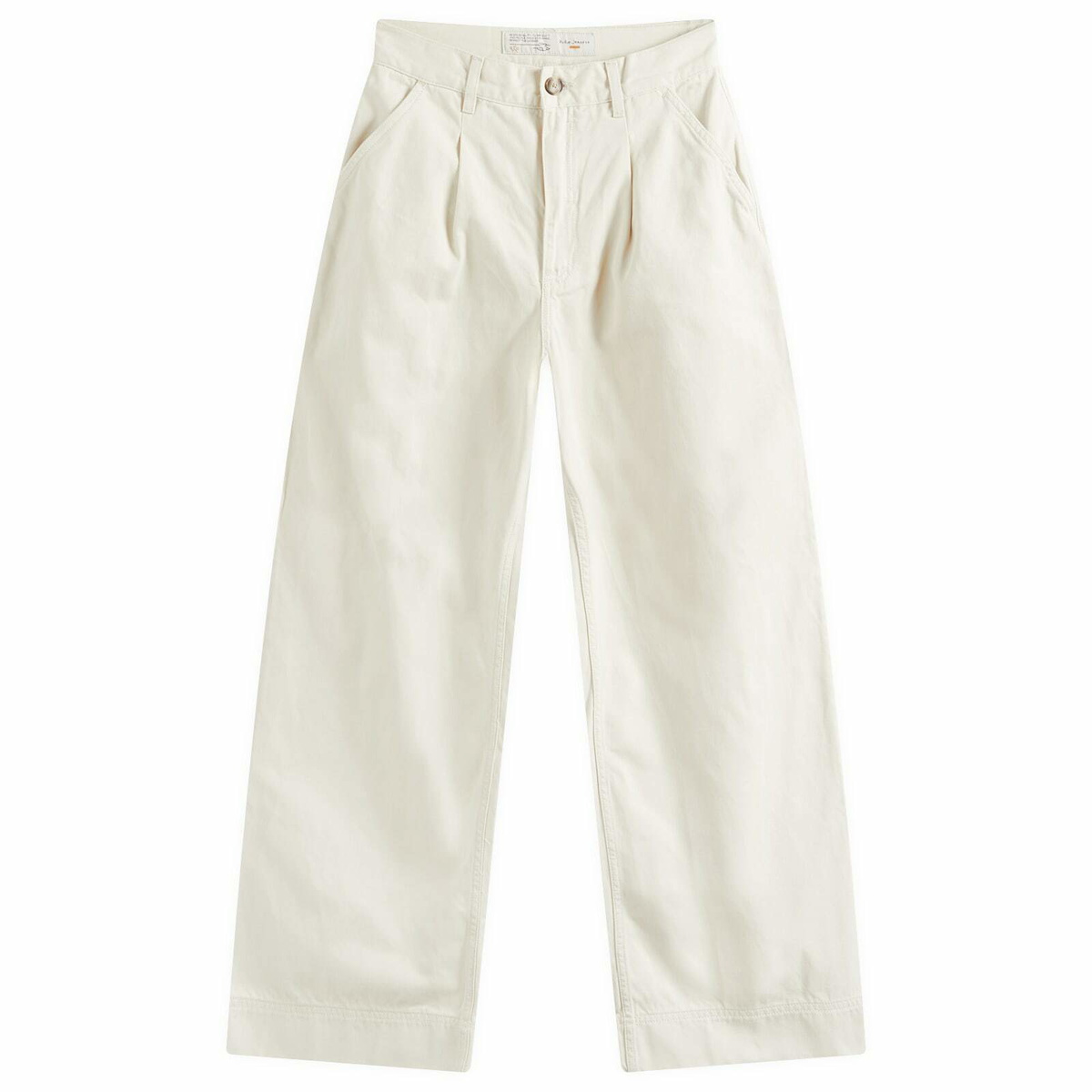 Nudie Jeans Co Women's Nudie Suki Workwear Sailor Pants in Ecru