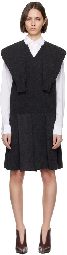 Photo: HODAKOVA Pleated Sleeve Midi Dress