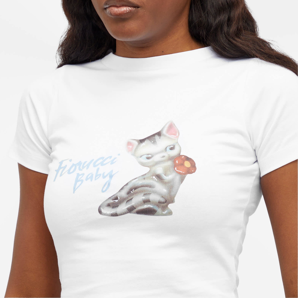 Fiorucci Women's Baby T-Shirt in White