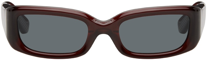 Photo: Second/Layer Burgundy 'The Rev' Sunglasses