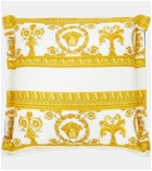 Versace Home Baroque reversible cotton cushion